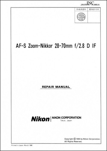 Nikon nikkor 28 70mm - nikon,